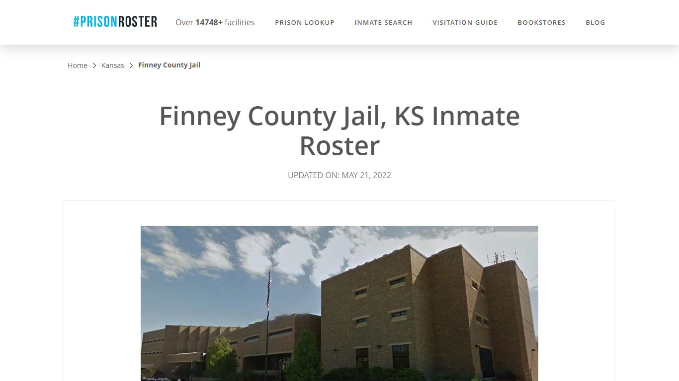 Finney County Jail, KS Inmate Roster - Inmate Locator